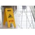 TTS Табличка "Caution wet floor" на английском языке 