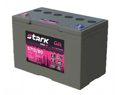 Stark S712/80 аккумуляторная батарея 12В